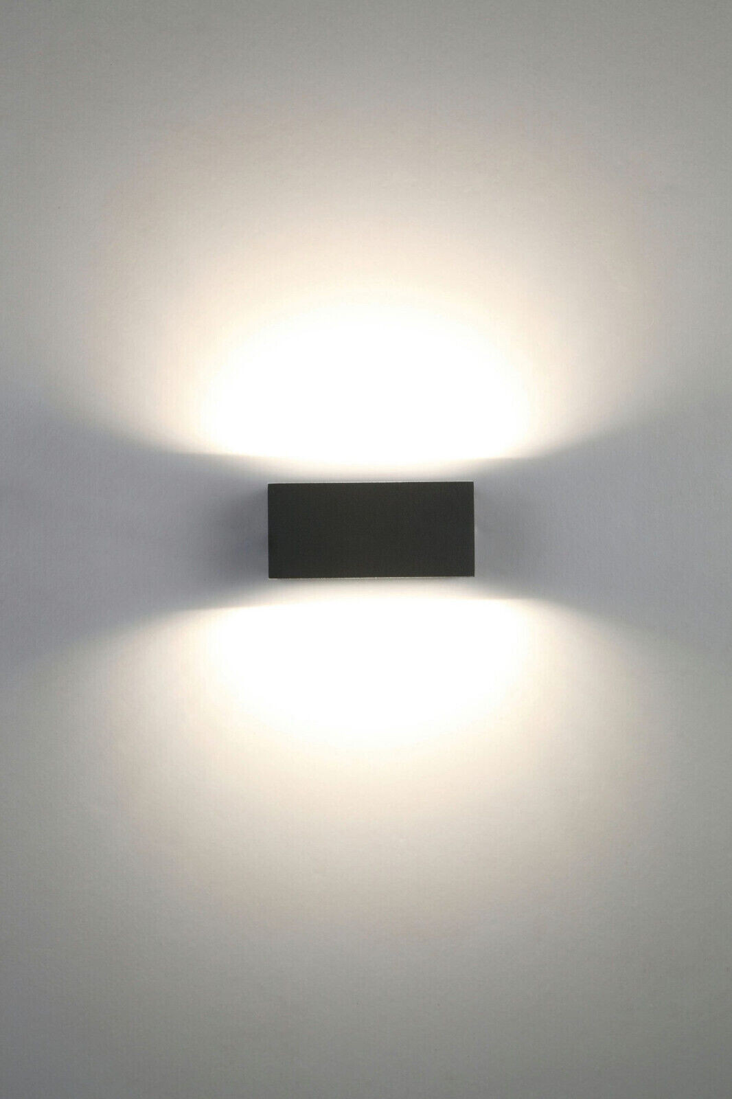 LUTEC Gemini LED Outdoor Wall Light 2x 4000K 10.5W IP54 Anthracite - New Boxed 4