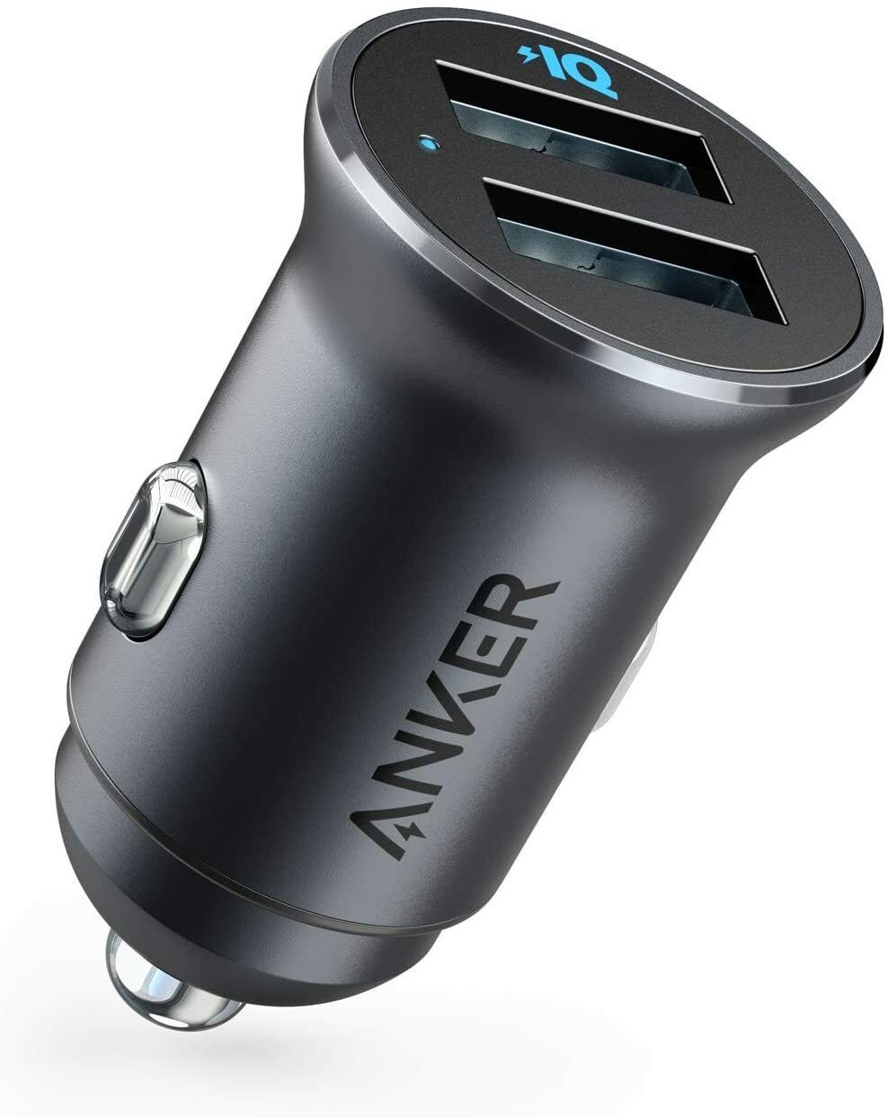 Rav Power Car Charger 24W Dual USB Charging Mini Adapter for Apple/Android Phones