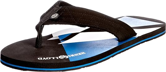 Henri Lloyd Men's Sands Black Morning Cloud Sandal