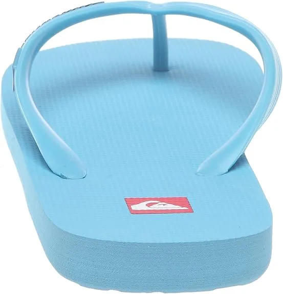 Quiksilver Molokai Mens Beach Sandals Flip Flops - Light Blue 7