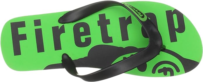  Firetrap Men's Branded Flip Green Sandal 3