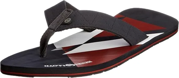 Henri Lloyd Men's Sands Navy Red Sandal
