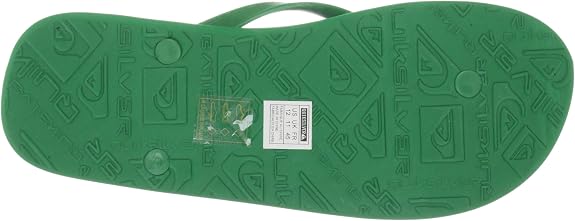 Quiksilver Molokai Mens Beach Sandals Flip Flops - Green 9