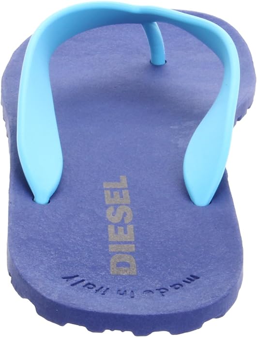Diesel Men's Plaja Splish Blueprint Aquarius Sandal 3