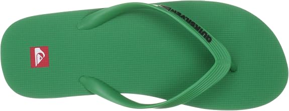 Quiksilver Molokai Mens Beach Sandals Flip Flops - Green 10