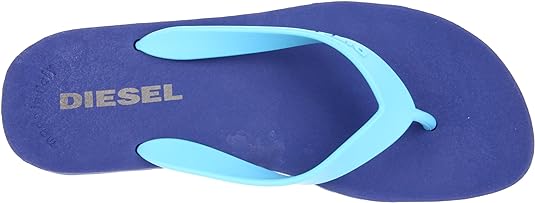 Diesel Men's Plaja Splish Blueprint Aquarius Sandal 5