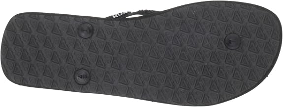 Roxy Women's Corpo True Black Flip Flops 5