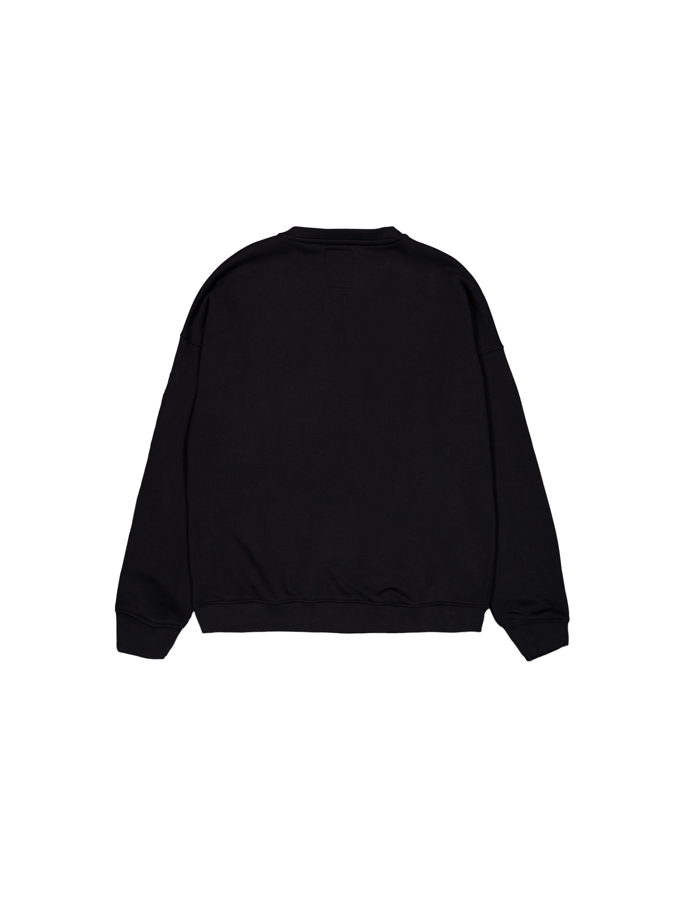 ALPHA INDUSTRIES Men's Basic Sweater Jumper, Black, Size: Medium 4