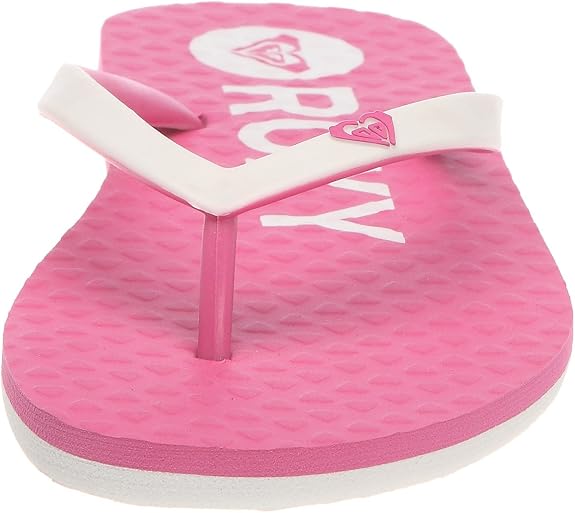 Roxy Women's Bi Tone Hot Pink Flip Flops 2