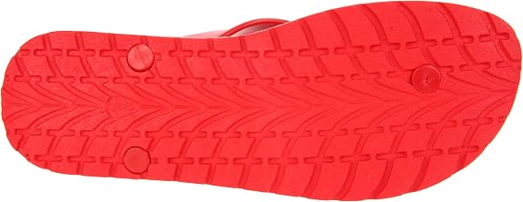Diesel Men's Plaja Splish Lava Red Black Sandal 4