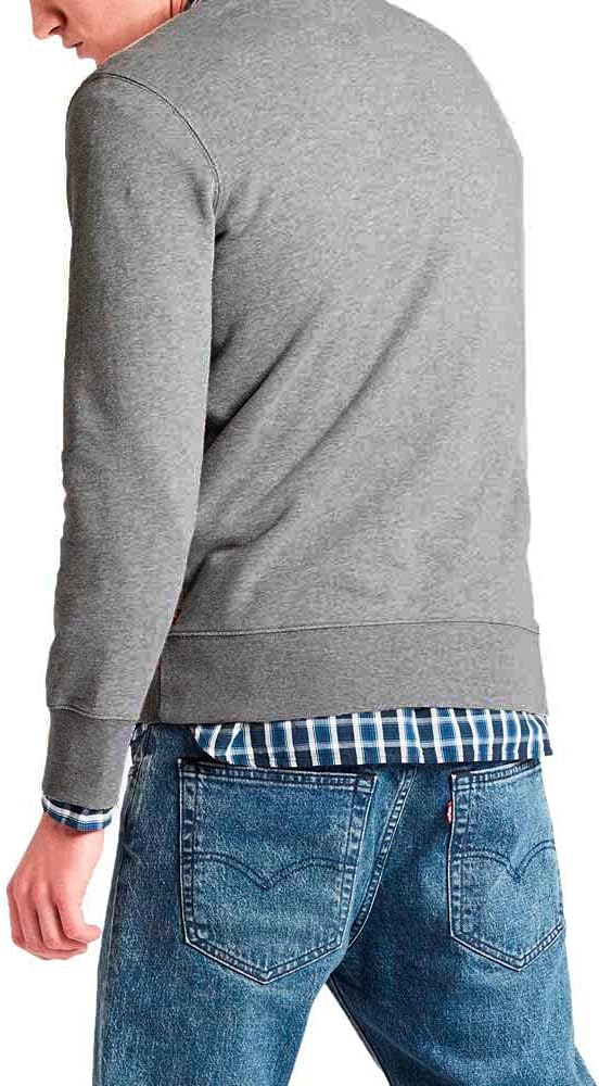 Levi's Men's Graphic Crewneck, Grey Sweatshirt, Size: Medium 2