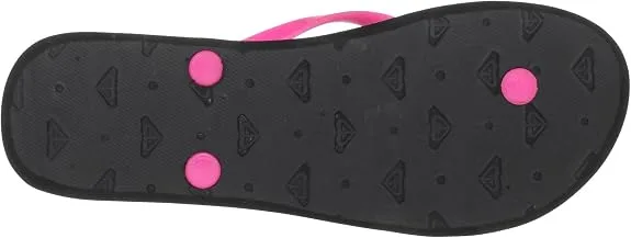 Roxy Women's Bamboo Fushia Flip Flops 3