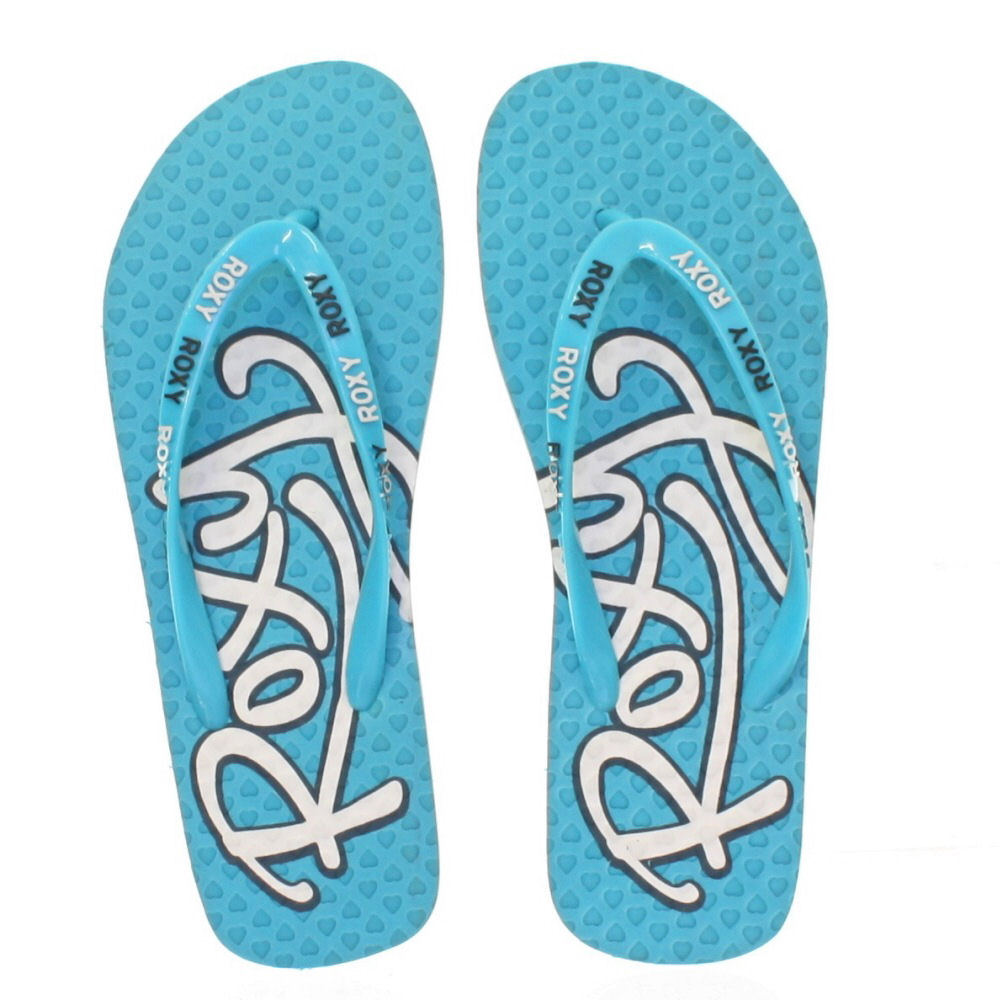 Roxy Women's Corpo Neon Blue Flip Flops