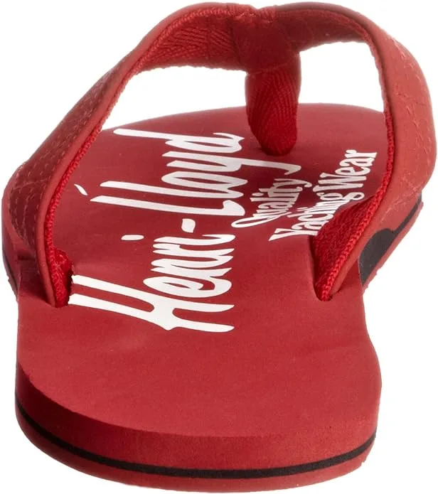 Henri Lloyd Men's Dune Red Sandal 3