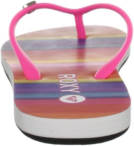 Roxy Women's Bamboo Fushia Flip Flops 4