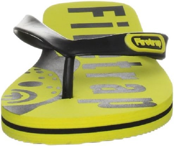 Firetrap Men's Branded Flip Yellow Sandal