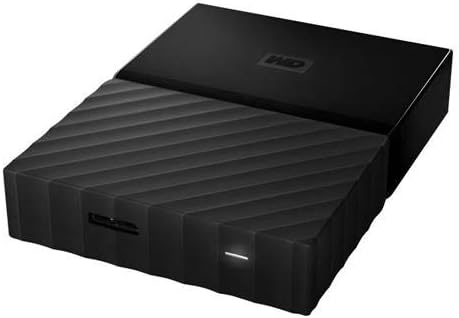 WD My Passport 2 TB Portable Hard Drive and Auto Backup Software for PC, Xbox One and PlayStation 4 - Black 2