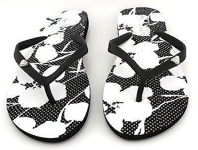 Roxy Women's Bamboo True Black Flip Flops 3