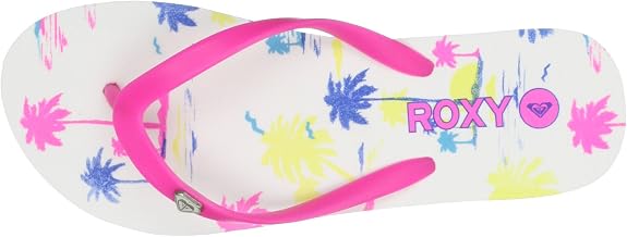 Roxy Women's Bamboo White Flip Flops 2