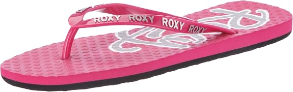 Roxy Women's Corpo Neon Berry Flip Flops