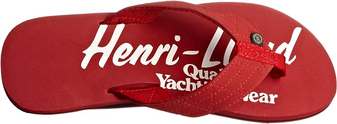 Henri Lloyd Men's Dune Red Sandal 6