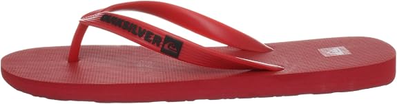 Quiksilver Molokai Mens Beach Sandals Flip Flops - Red - UK Size 10 6