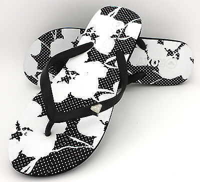 Roxy Women's Bamboo True Black Flip Flops