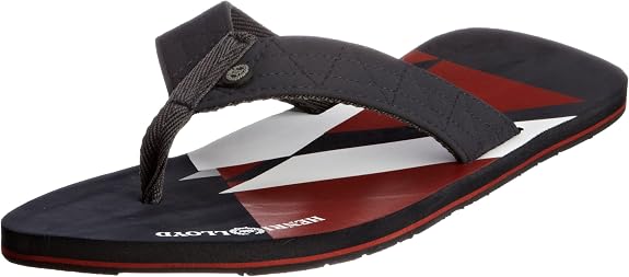 Henri Lloyd Men's Sands Navy Red Sandal