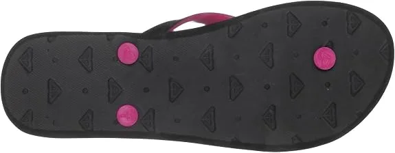 Roxy Women's Barcelona Fushia Flip Flops 4