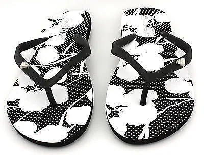 Roxy Women's Bamboo True Black Flip Flops 3