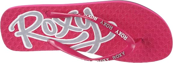 Roxy Women's Corpo Neon Berry Flip Flops 6