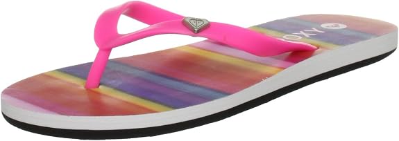 Roxy Women's Bamboo Fushia Flip Flops