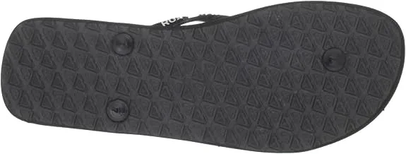 Roxy Women's Corpo True Black Flip Flops 5