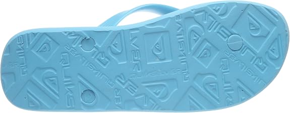 Quiksilver Molokai Mens Beach Sandals Flip Flops - Light Blue 4