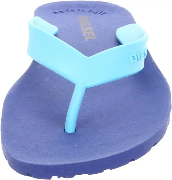 Diesel Men's Plaja Splish Blueprint Aquarius Sandal 2