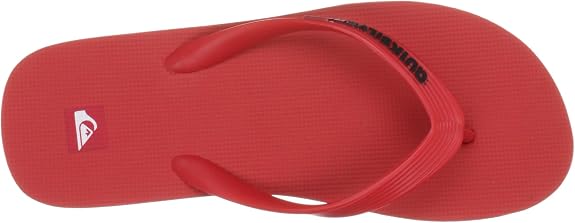 Quiksilver Molokai Mens Beach Sandals Flip Flops - Red - UK Size 10 8