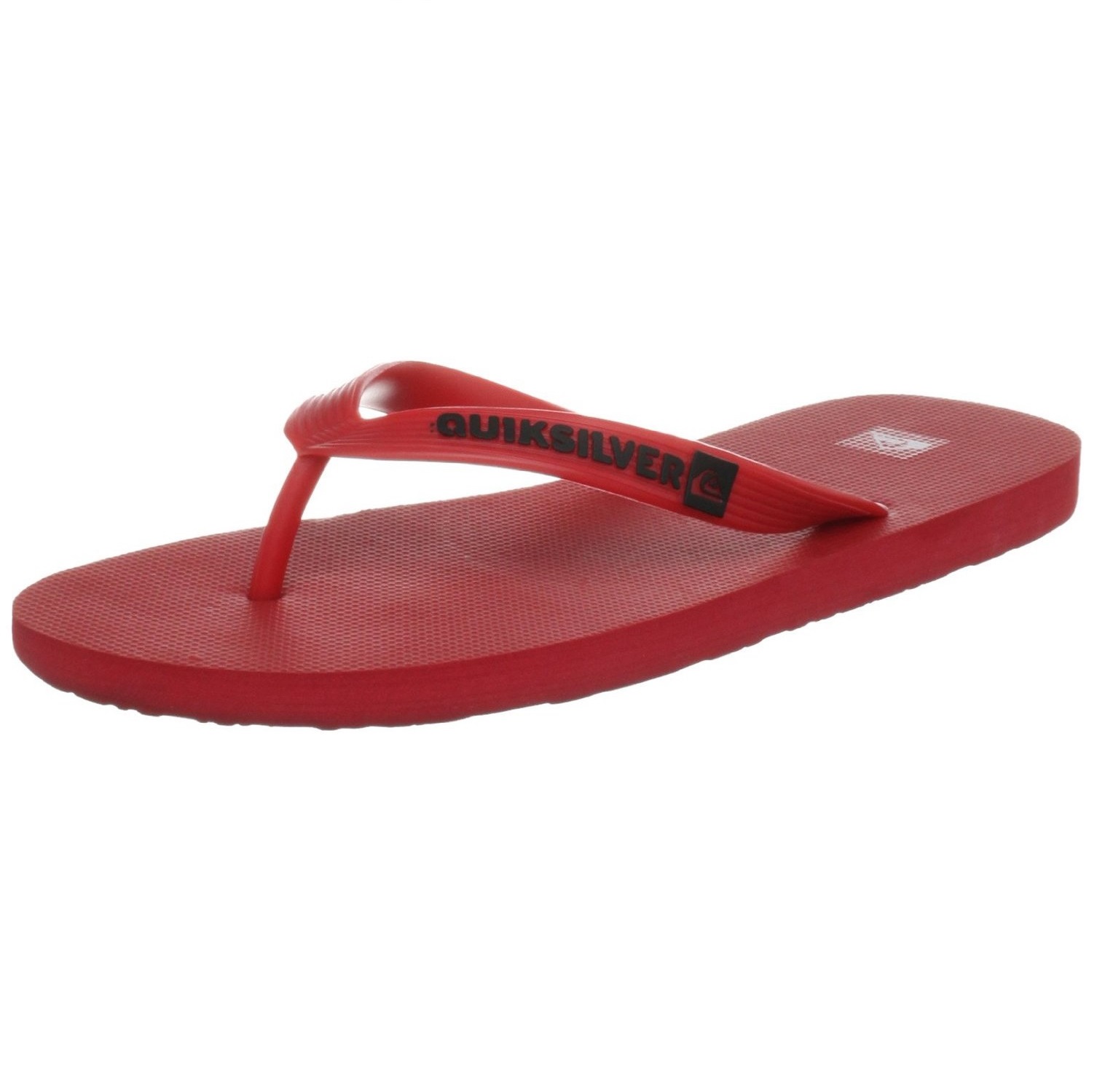 Quiksilver Molokai Mens Beach Sandals Flip Flops - Red - UK Size 10 2