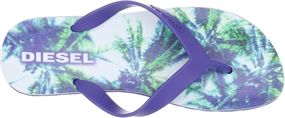 Diesel Men's Plaja Splish Blueprint True Blue Sandal 2