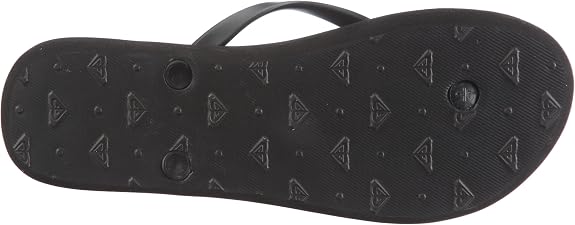 Roxy Women's Bamboo Black Flip Flops 4