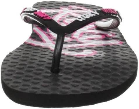 Roxy Women's Corpo True Black Flip Flops 2