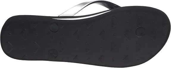 Roxy Women's Barcelona Black Flip Flops 4