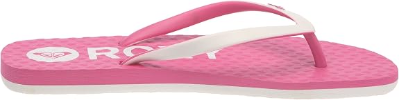 Roxy Women's Bi Tone Hot Pink Flip Flops 6