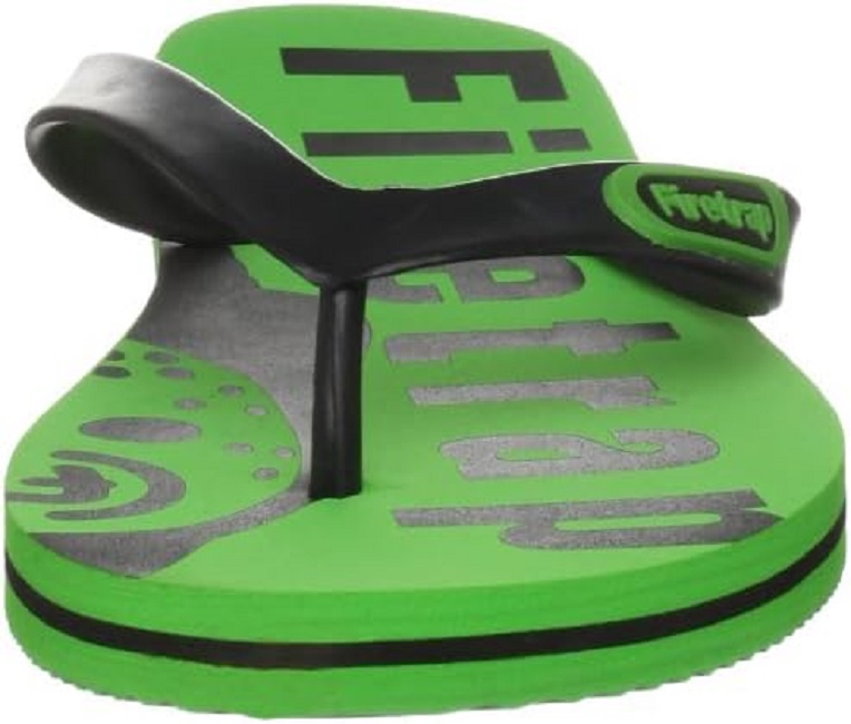  Firetrap Men's Branded Flip Green Sandal