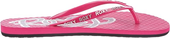Roxy Women's Corpo Neon Berry Flip Flops 4