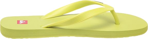 Quiksilver Molokai Mens Beach Sandals Flip Flops - Yellow 8