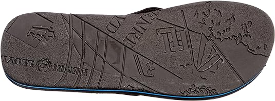 Henri Lloyd Men's Sands Black Morning Cloud Sandal 4