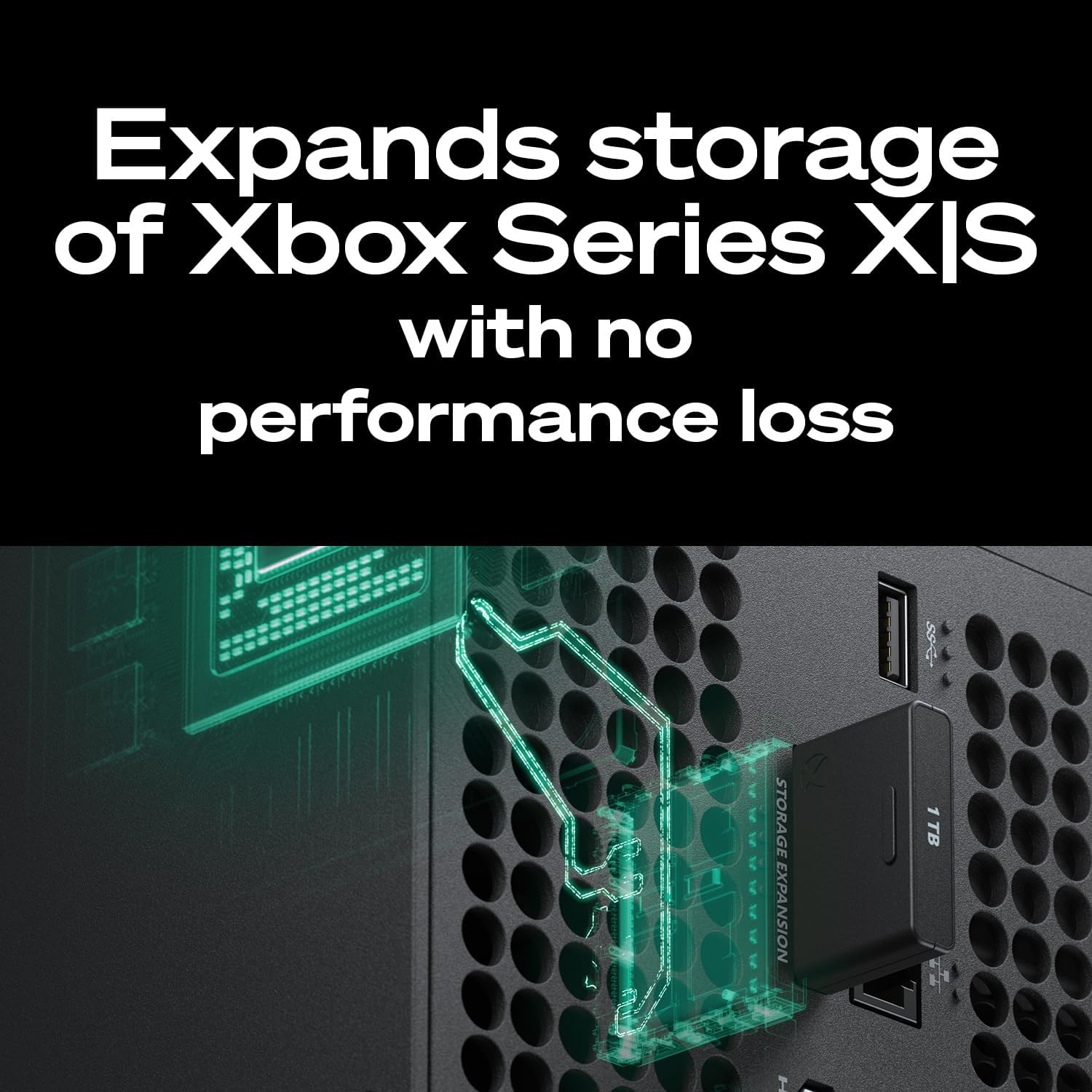 Seagate Storage Expansion Card for Xbox Series X|S 2TB, SSD, Plug and Play NVMe Expansion SSD Xbox Series X|S, Officially Licensed (STJR2000400)  7